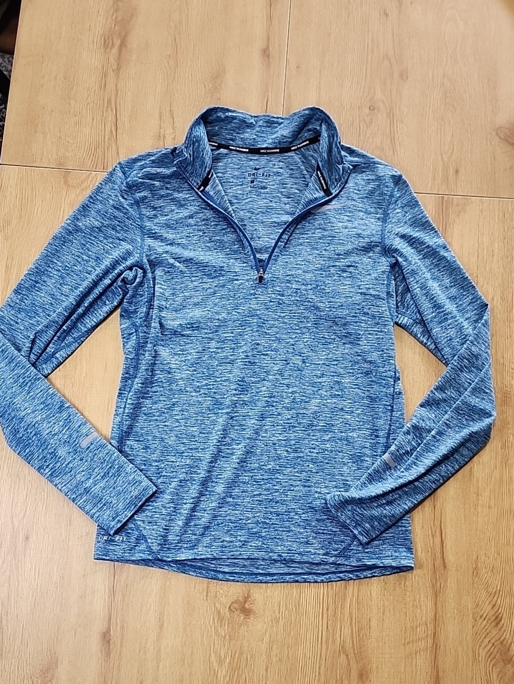 Nike Men’s Blue Heather Quarter-Zip Pullover